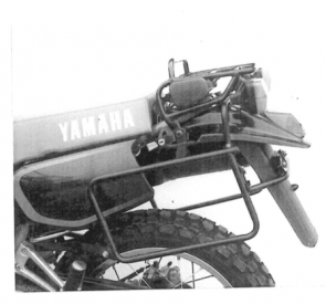 Sidecarrier permanent mounted - black for Yamaha XT 600 (small tank) 1987-1989