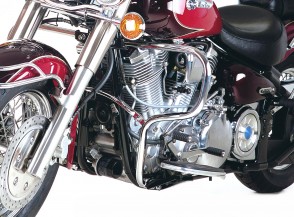 Engine protection bar - chrome for Yamaha XV 1600 Wild Star