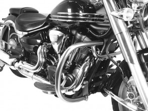 Engine protection bar - chrome for Yamaha XV 1900 Midnight Star