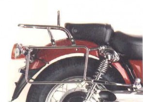 Side- and Topcasecarrierset – chrome for Yamaha XV 535 /S Virago from 1988
