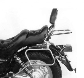 Sissybar with rearrack for Yamaha XV 750 / 1100
