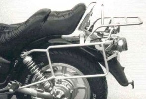 Side- and Topcasecarrierset – chrome for Yamaha XV 1100 / 750  from 1992