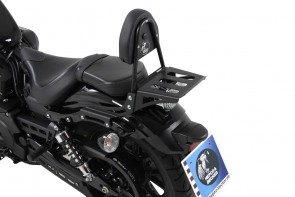 Sissybar with rearrack - black for Yamaha XV 950/R (2013-2020)