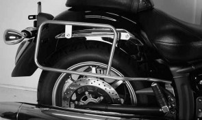 Sidecarrier permanent mounted - chrome for Yamaha XVS 1300 Midnight Star