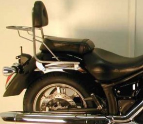 Sissybar with rearrack for Yamaha XVS 1300 Midnight Star