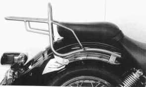 Tube Topcasecarrier – chrome for Yamaha XVS 125 Drag Star
