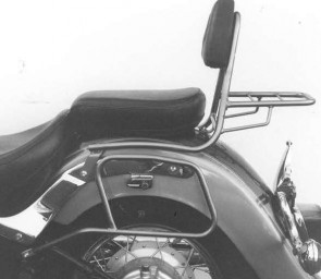 Sissybar with rearrack for Yamaha XVS 650 Drag Star Classic