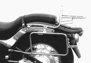 Tube Topcasecarrier – chrome for Yamaha XVS 650 Drag Star