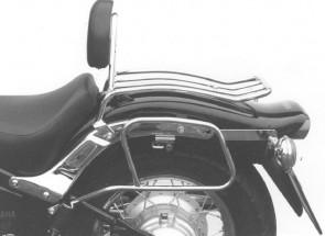 Solorack with backrest for Yamaha XVS 650 Drag Star